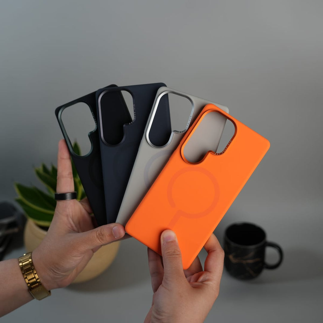 FRATO Samsung S25U Galaxy S25 Ultra Silk Silicone MagSafe Case | Soft Touch | Slim & Shockproof Cover