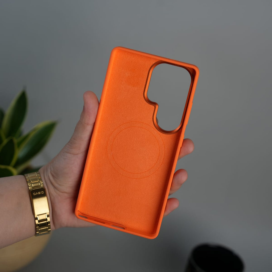 FRATO Samsung S25U Galaxy S25 Ultra Silk Silicone MagSafe Case | Soft Touch | Slim &amp; Shockproof Cover