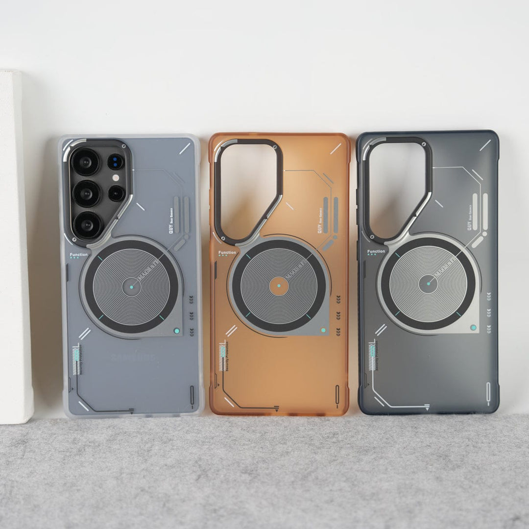 FRATO Samsung S25U Galaxy Ultra Series Matte Futuristic Design Magnetic MagSafe Charging Case