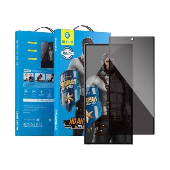 FRATO Samsung S25U HD Anti-Peep Privacy Tempered Glass Screen Protector - Samsung S25 Ultra