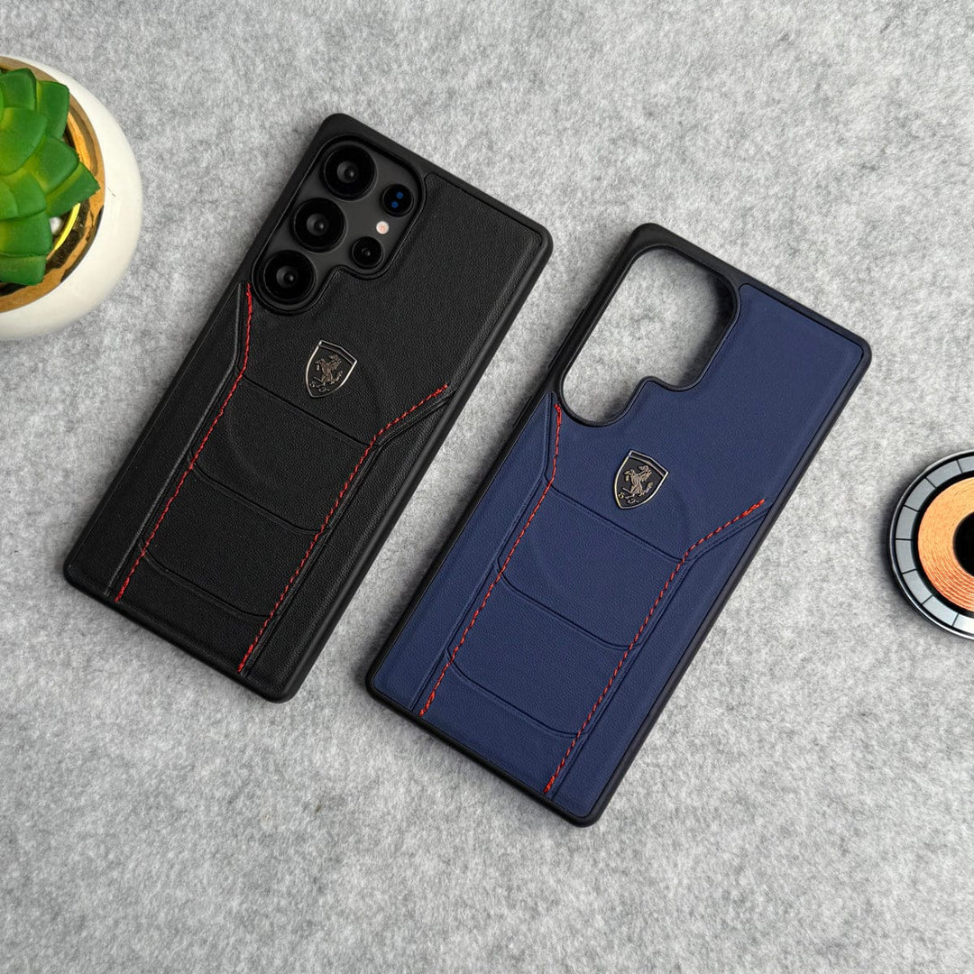 FRATO Samsung S25U Samsung Galaxy S25 Ultra FR Stitched PU Leather Case Cover