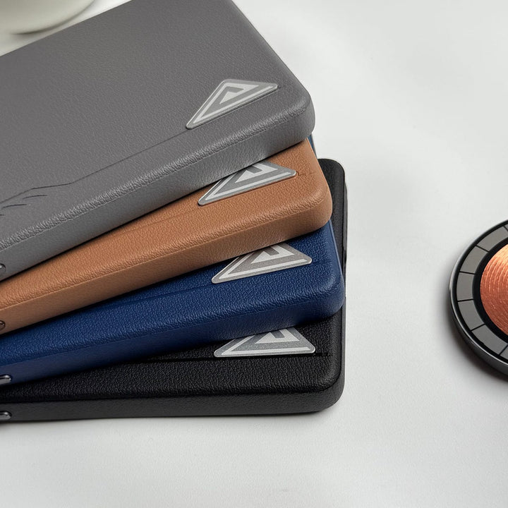 FRATO Samsung S25U Samsung Galaxy S25 Ultra Leather Texture MagSafe PVC NUIU Case With Metal Camera Bump