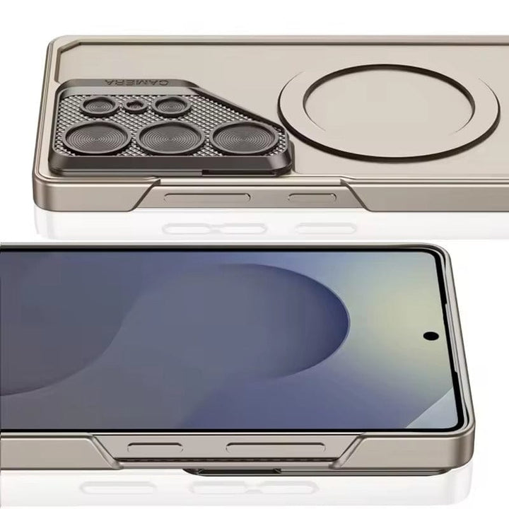 FRATO Samsung S25U Samsung Galaxy S25 Ultra Lens Protection Fully Metal Bracket Hard Shell Case