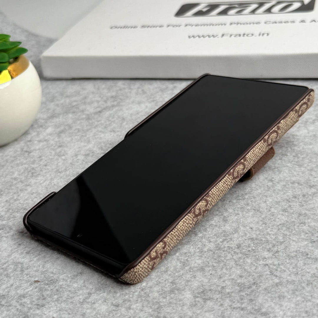 FRATO Samsung S25U Samsung Galaxy S25 Ultra Luxury Brand GG Wallet Case Cover