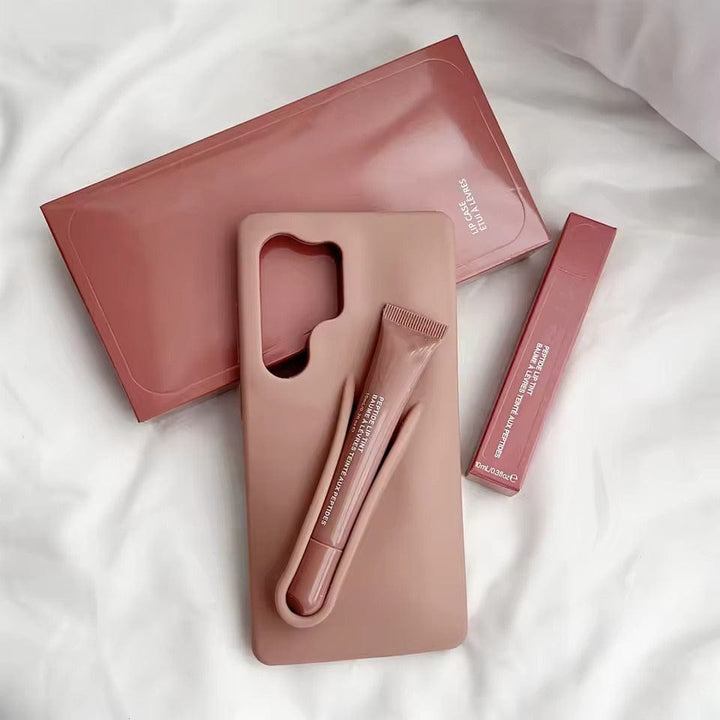 FRATO Samsung S25U Samsung Galaxy S25 Ultra Luxury Silicone Lip Gloss Holder Phone Case