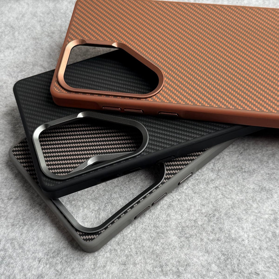 FRATO Samsung S25U Samsung Galaxy S25 Ultra Metal Camera Ring Carbon Fiber Design MagSafe Cover
