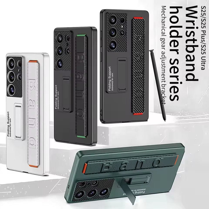 FRATO Samsung S25U Samsung Galaxy S25 Ultra Shockproof Matte Finish With Wristband Case Cover