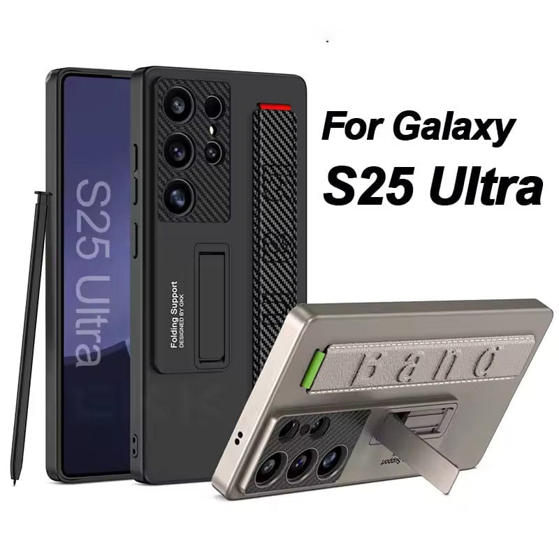 FRATO Samsung S25U Samsung Galaxy S25 Ultra Shockproof Matte Finish With Wristband Case Cover