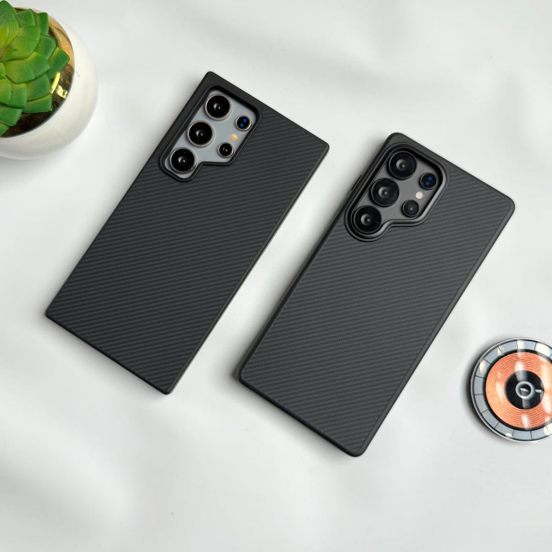 FRATO Samsung S25U Samsung Galaxy Ultra series CarbonFiber Texture Metal Camera Frame Magsafe Cover