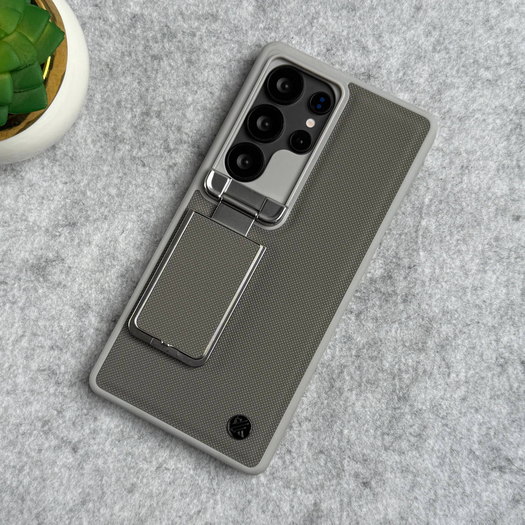 FRATO Samsung S25U Samsung Galaxy Ultra Series Metal Camera Cap with Stand Cover