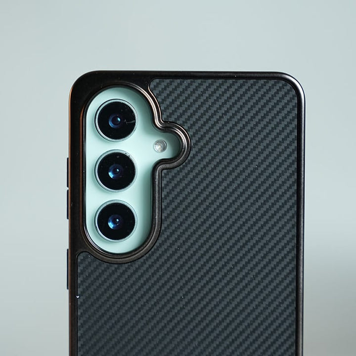 FRATO Samsung S26 Carbon Fiber Texture Case for Samsung Galaxy S26 | Slim Lightweight Protective Back Cover