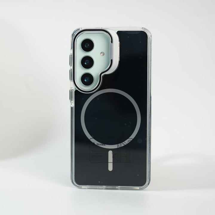 FRATO Samsung S26 Galaxy S26 Metal Camera Bump Kick Stand MagSafe Cover | BLACK