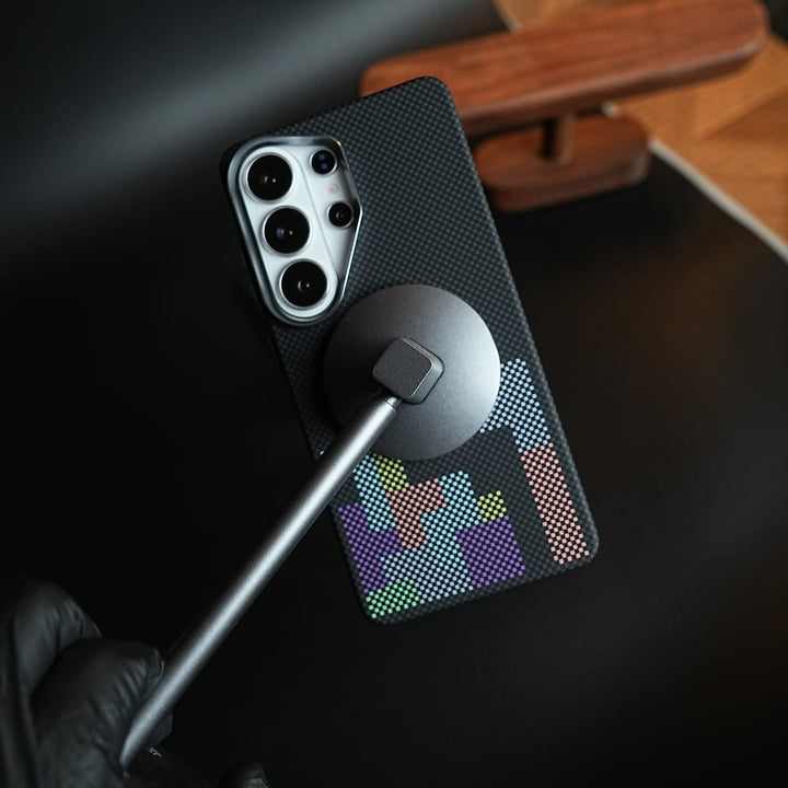 FRATO Samsung S26 Ultra Aramid Design Hard Pc Case for Samsung Galaxy S26 Ultra | Magnetic Ring Cover | Brick Design