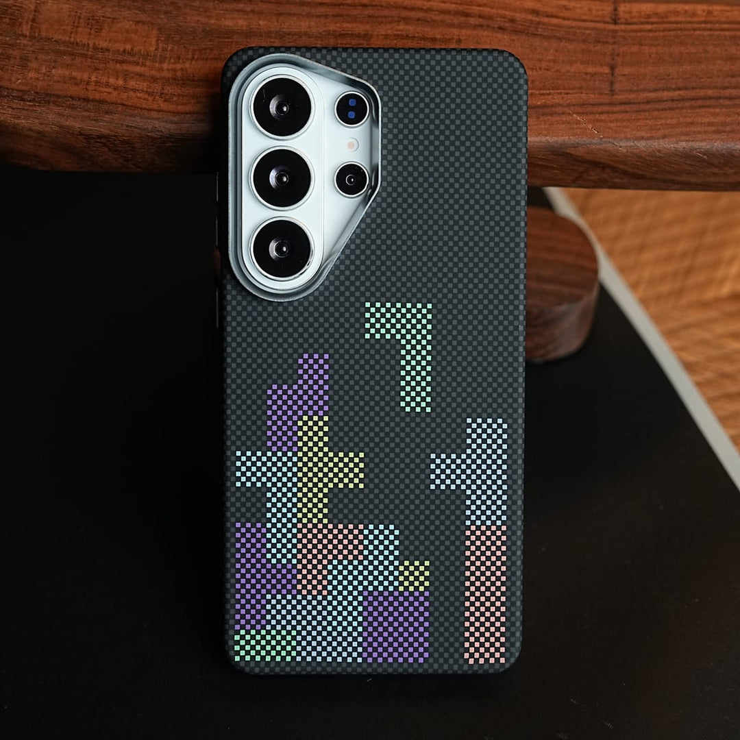 FRATO Samsung S26 Ultra Aramid Design Hard Pc Case for Samsung Galaxy S26 Ultra | Magnetic Ring Cover | Brick Design