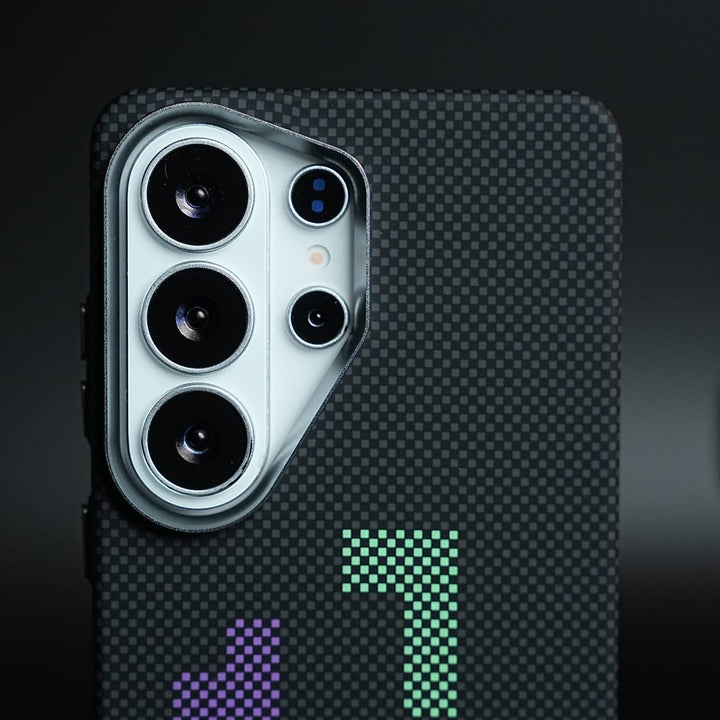 FRATO Samsung S26 Ultra Aramid Design Hard Pc Case for Samsung Galaxy S26 Ultra | Magnetic Ring Cover | Brick Design