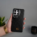 Galaxy S26 Ultra Luxury GG Fashion Leather Brand Case Cover
