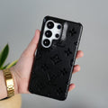 Galaxy S26 Ultra Luxury PU Leather Fashion Brand Case Cover