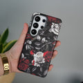 Galaxy S24 Ultra Premium Floral Leather MagSafe Case Back Cover