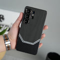 GKK Electroplated Leather-like Wood Grain Cover for Galaxy S26 Ultra