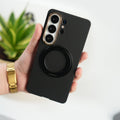 Samsung Galaxy S26 Ultra Premium Magnetic Ring Stand Matte Case