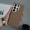 Galaxy S26 Ultra Premium Leather MagSafe Case with Metal Camera Protection