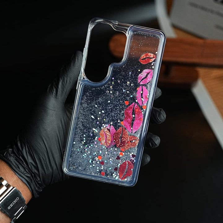 FRATO Samsung S26 Ultra Clear Glitter Floating Charm Case for Galaxy S26 Ultra | Protective Cover