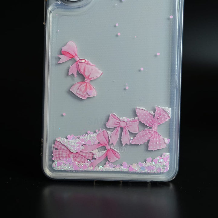 FRATO Samsung S26 Ultra Clear Glitter Floating Charm Case for Galaxy S26 Ultra | Protective Cover