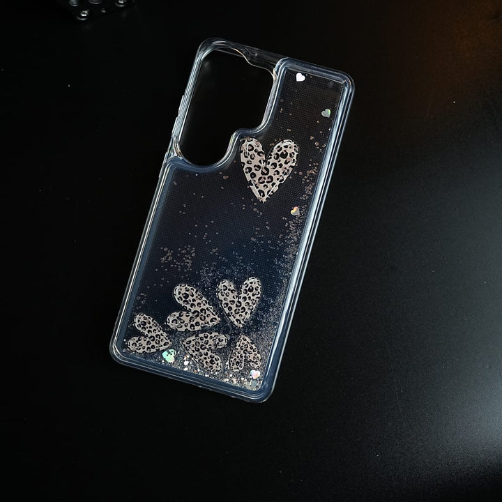 FRATO Samsung S26 Ultra Clear Glitter Floating Charm Case for Galaxy S26 Ultra | Protective Cover