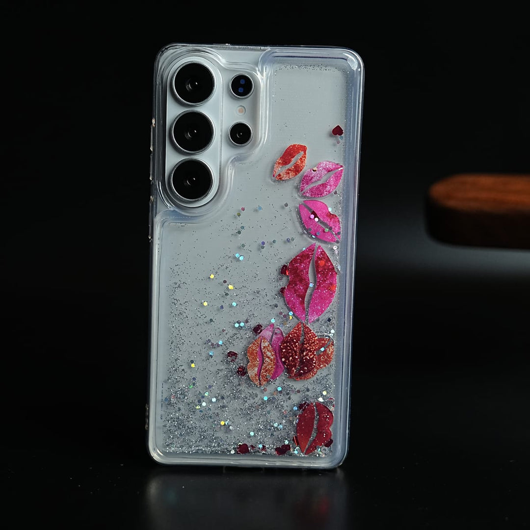 FRATO Samsung S26 Ultra Clear Glitter Floating Charm Case for Galaxy S26 Ultra | Protective Cover