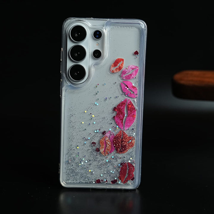 FRATO Samsung S26 Ultra Clear Glitter Floating Charm Case for Galaxy S26 Ultra | Protective Cover