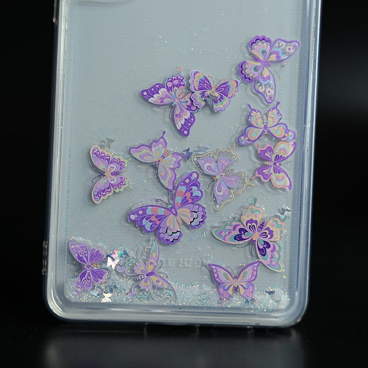 FRATO Samsung S26 Ultra Clear Glitter Floating Charm Case for Galaxy S26 Ultra | Protective Cover
