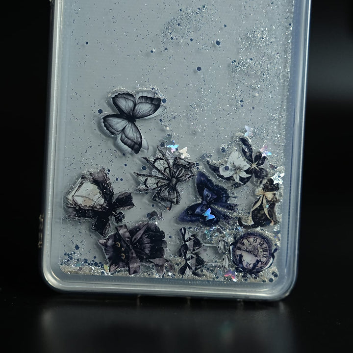 FRATO Samsung S26 Ultra Clear Glitter Floating Charm Case for Galaxy S26 Ultra | Protective Cover