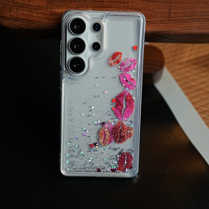 FRATO Samsung S26 Ultra Clear Glitter Floating Charm Case for Galaxy S26 Ultra | Protective Cover