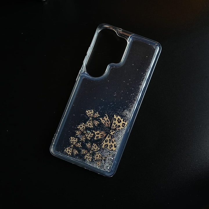 FRATO Samsung S26 Ultra Clear Glitter Floating Charm Case for Galaxy S26 Ultra | Protective Cover
