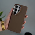 Galaxy S26 Ultra Metal Camera Ring Carbon Fiber Design Cover