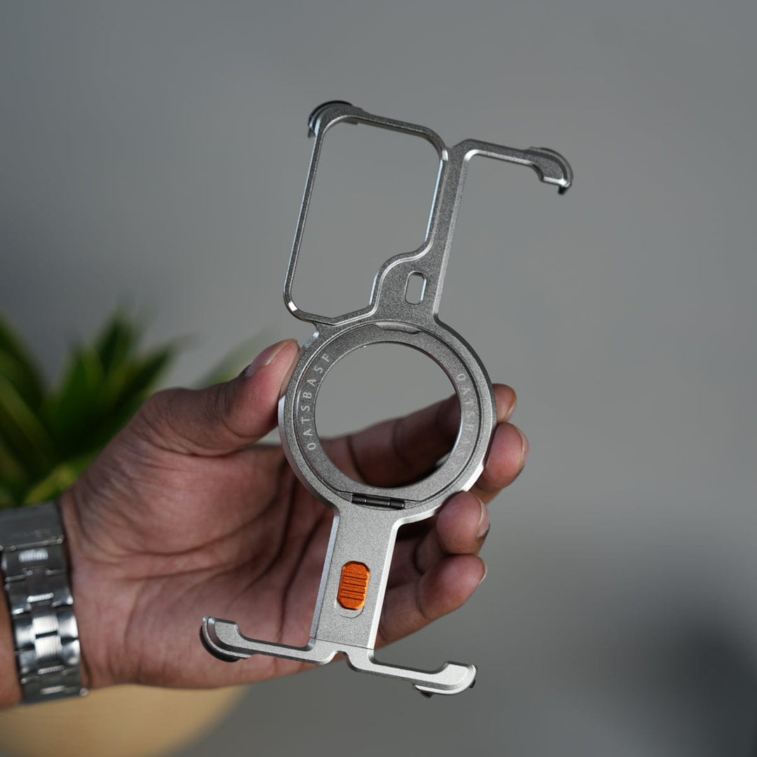 FRATO Samsung S26 Ultra Galaxy S26 Ultra Aluminium Metal Frame Rotating Kickstand Case