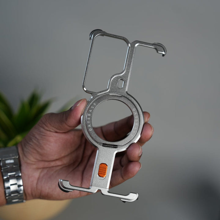FRATO Samsung S26 Ultra Galaxy S26 Ultra Aluminium Metal Frame Rotating Kickstand Case