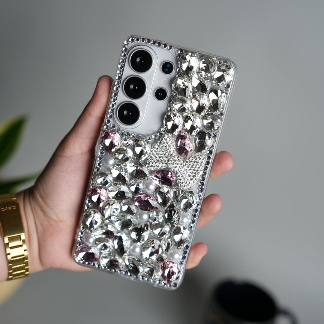 FRATO Samsung S26 Ultra Galaxy S26 Ultra BOW Rhinestone Diamond Design Girly Cover