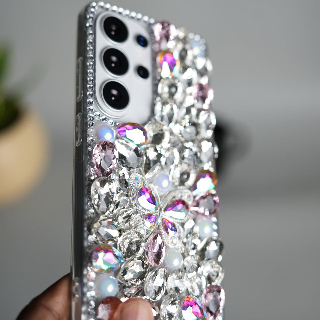 FRATO Samsung S26 Ultra Galaxy S26 Ultra Butterfly Rhinestone Diamond Design Girly Cover