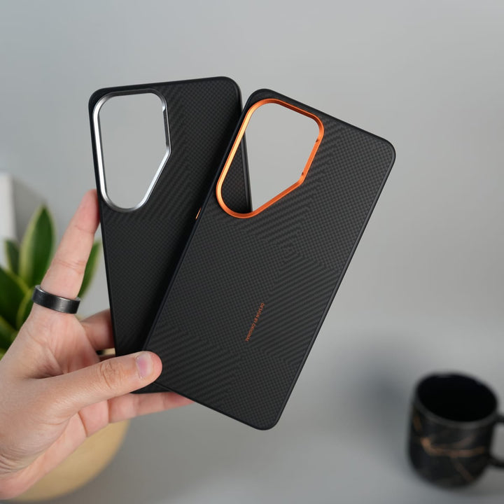 FRATO Samsung S26 Ultra Galaxy S26 Ultra Carbon Fiber Armor Case | Tactical Style MagSage Cover