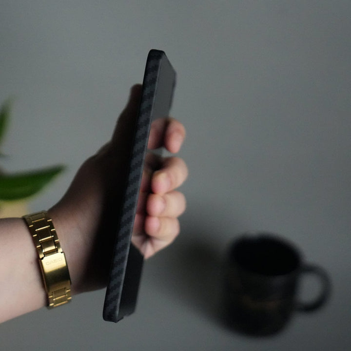 FRATO Samsung S26 Ultra Galaxy S26 Ultra Carbon Fiber Slim Case | Ultra-Thin Magnetic Charging Ring Cover
