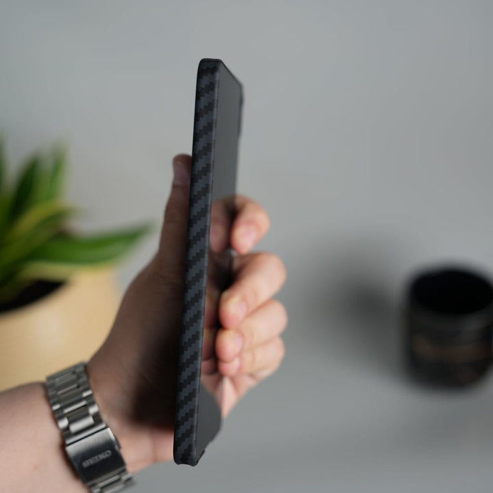 FRATO Samsung S26 Ultra Galaxy S26 Ultra Carbon Fiber Slim Case | Ultra-Thin Magnetic Charging Ring Cover
