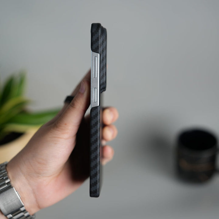FRATO Samsung S26 Ultra Galaxy S26 Ultra Carbon Fiber Slim Case | Ultra-Thin Magnetic Charging Ring Cover
