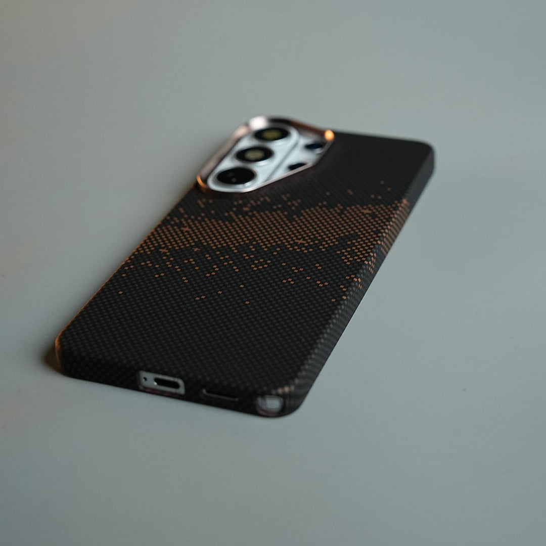 FRATO Samsung S26 Ultra Galaxy S26 Ultra Carbon Fiber Texture Aramid Design Hard PC MagSafe Case