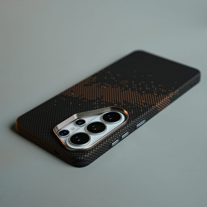 FRATO Samsung S26 Ultra Galaxy S26 Ultra Carbon Fiber Texture Aramid Design Hard PC MagSafe Case
