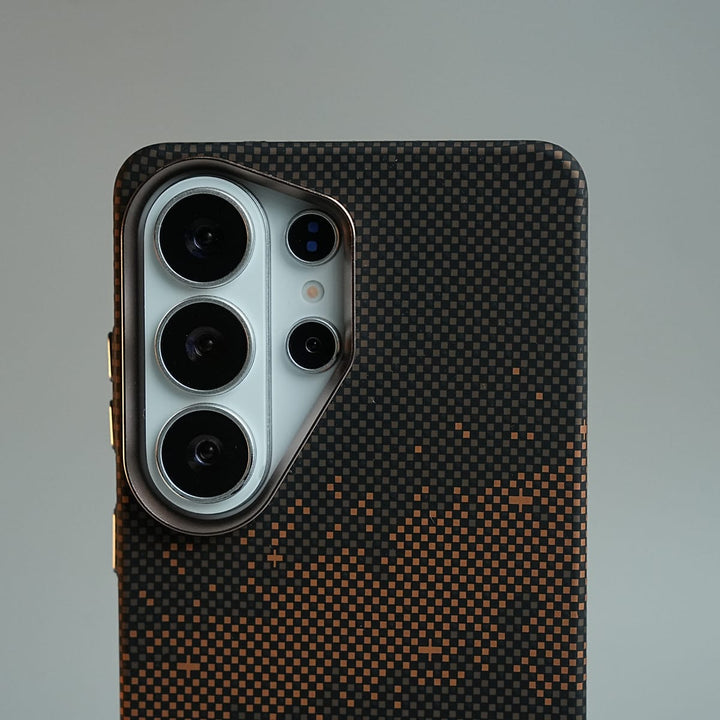 FRATO Samsung S26 Ultra Galaxy S26 Ultra Carbon Fiber Texture Aramid Design Hard PC MagSafe Case