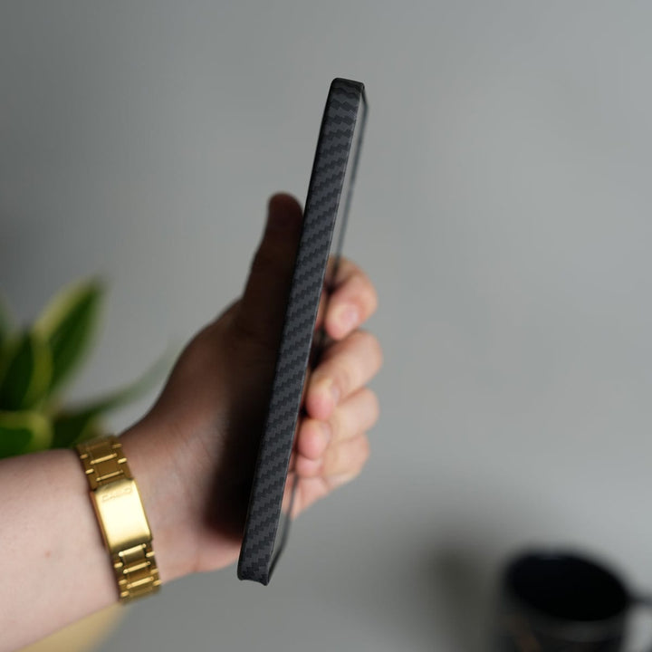 FRATO Samsung S26 Ultra Galaxy S26 Ultra Carbon Fiber Texture Design Hard Pc MagSafe Case Cover BLACK