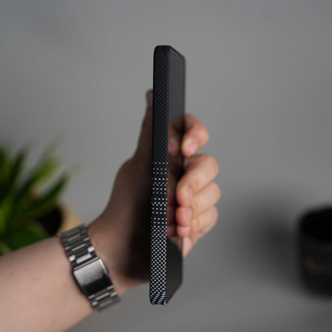 FRATO Samsung S26 Ultra Galaxy S26 Ultra Carbon Fiber Texture Design Hard Pc MagSafe Case Cover BlackGrayLine Design