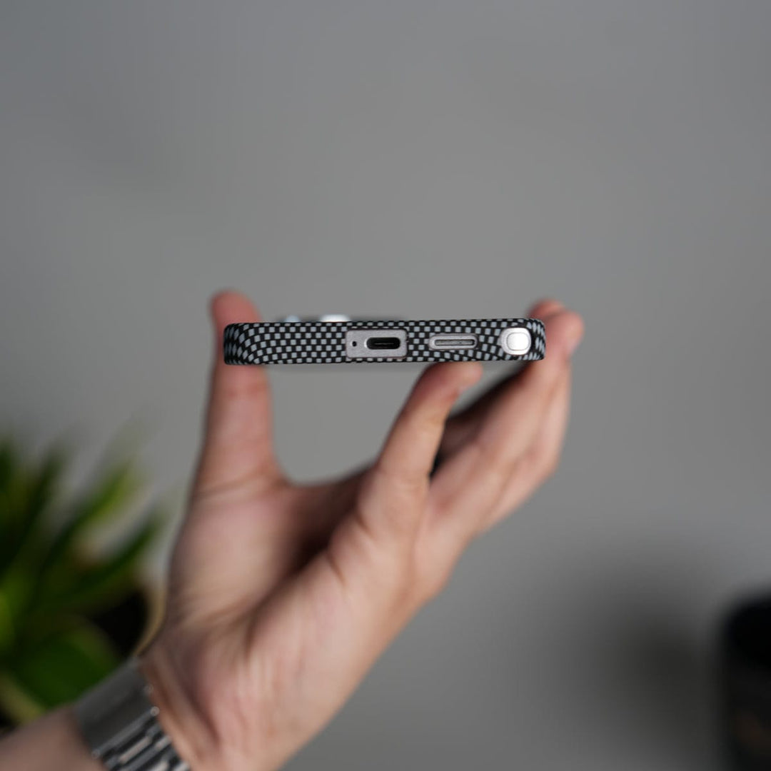 FRATO Samsung S26 Ultra Galaxy S26 Ultra Carbon Fiber Texture Design Hard Pc MagSafe Case Cover BlackGrayLine Design