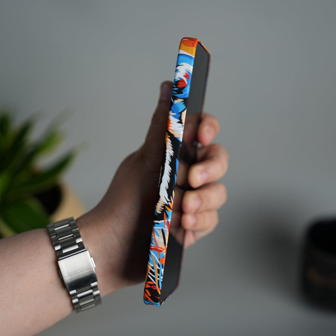 FRATO Samsung S26 Ultra Galaxy S26 Ultra Carbon Fiber Texture Design Hard Pc MagSafe Case Cover ColorFullTiger Design